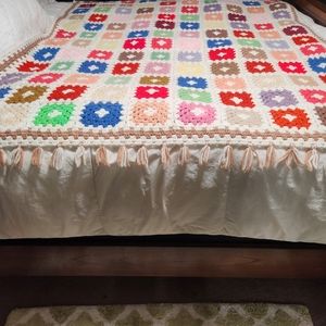 Granny Square Afghan